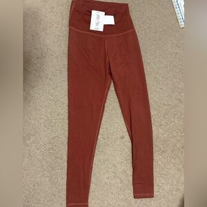 Latched Mama Rust Leggings